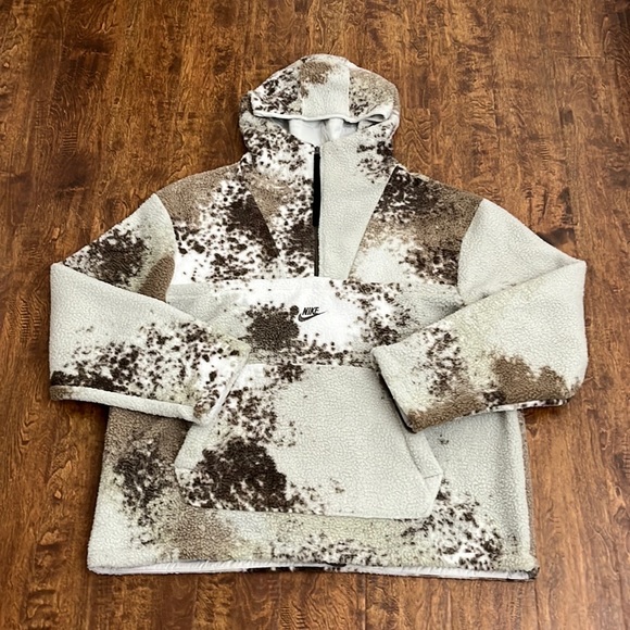 Nike Other - Nike Men's Sherpa Sport Essentials+ 1/2 Zip Hoodie Fleece Size XXL